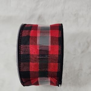 Celebrate it Christmas Buffalo Plaid Ribbon